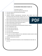 Susunan Dokumen Pencairan Tahap Iii