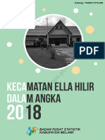 Kecamatan Ella Hilir Dalam Angka 2018