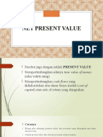 Pertemuan 12 - Net Present Value (NPV)