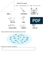 Diagnostico de Lenguaje