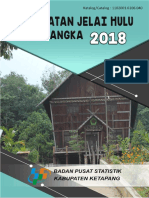 Kecamatan Jelai Hulu Dalam Angka 2018