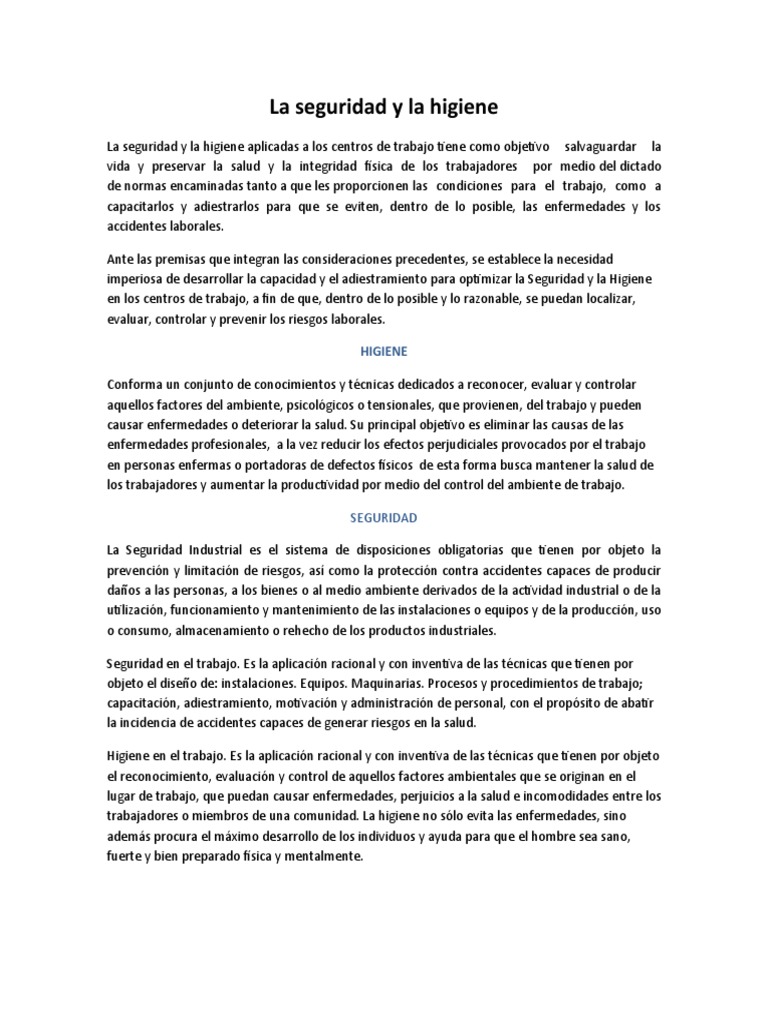 Seguridad e Higiene en el Trabajo | PDF | Soldadura | Construcción