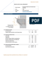 V1.00 - Penulangan Balok Konsol Struktur Beton Bertulang