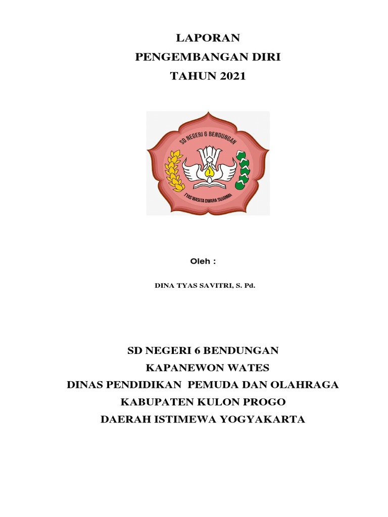 Laporan Pengembangan Diri Tahun 2021 | PDF | Karier & Perkembangan