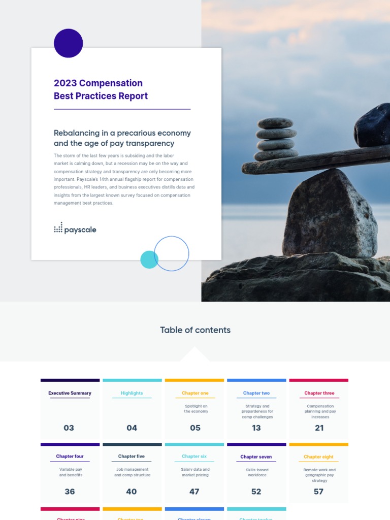 Payscale 2023 Compensation Best Practices Report | PDF | Cost Of Living