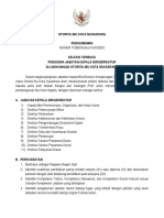 Seleksi Kepala Biro & Direktur Otorita IKN