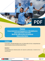 Sesión 1 - Fascículo Educacion Fisica