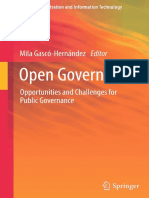 (Public Administration and Information Technology 4) Mila Gascó-Hernández (Eds.) - Open Government - Opportun