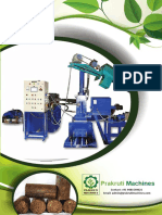 Prakruti e Brouchure Hydraulic Briquetting Machine