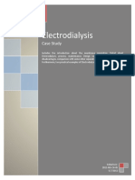 Separation Assignment (Electro Dialysis)