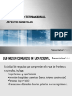 PRESENTACION COMERCIO INTERNACIONAL Marzo