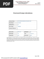 Structural Design Calculations: Rev: 00 Job RK-21227 Building A1 Date: 31-Oct-22