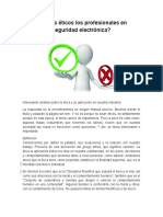 Somos Éticos Los Profesionales en Seguridad Electrónica MOD