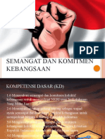 SEMANGAT DAN KOMITMEN KEBANGSAAN