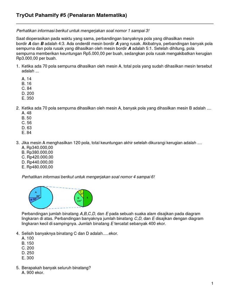 5 Penalaran Matematika Pdf