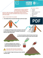 Volcano Activity Sheet ks2