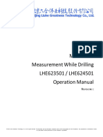 LHE623501 (LHE624501) Mud Pulse MWD Operation Manual-REV.C 20190730