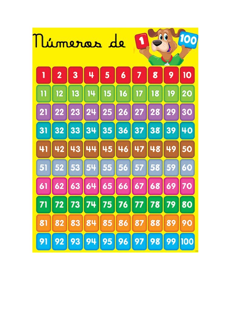Numeros Del 1 Al 100 PDF