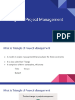 Triangle of Project Management