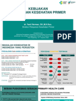 Kebijakan Pelayanan Kesehatan Primer - Tangerang 15082022.sent