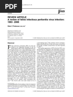 Download A review of feline infectious peritonitis virus infection- 19632008 by Hospital Veterinrio e Pet Shop Dr Hato SN62765492 doc pdf