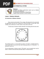 CHAPTER 8 - The Mathematical System