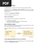 Interface in Java