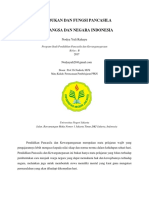 Kedudukan Dan Fungsi Pancasila Bagi Bangsa Dan Negara Indonesia