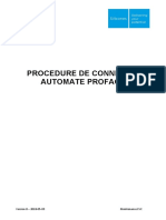 Automate Proface - Procédure de Connexion - V0 - 2018-05-09