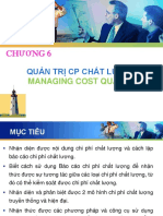 Chuong 6 - Quan Tri Chi Phi Chat Luong