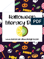 Halloween Literacy Activity Book
