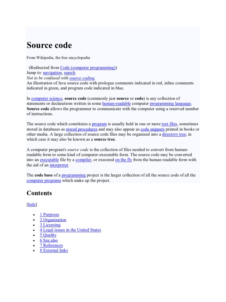 Source Code | PDF | Source Code | Software Engineering