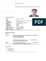 Curriculum Vitae Template