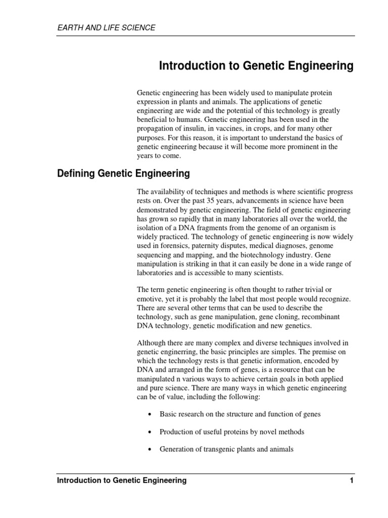 Earth and Life Science. Chapter 12 Download Free PDF Gel