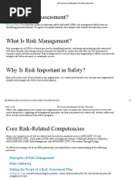 Risk Assessment and Management for Safety Professionals