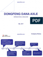 Dongfeng Dana Axle Introduction & Catalogue