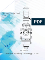 Laser Cutting Head WSX Model KC15 User Manual 2020