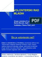 Volonterski Rad U Iv. Gimnaziji Split