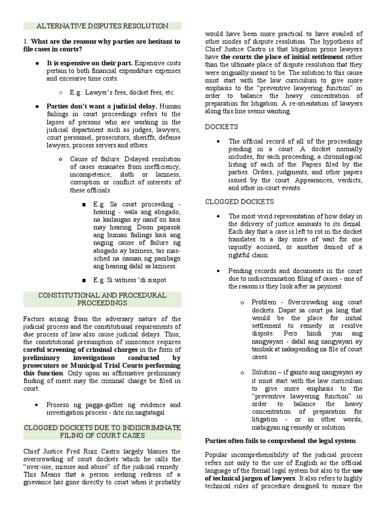 ADR Compilation | PDF | Mediation | Alternative Dispute Resolution