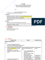 Giáo án - TA6 - Bài 5 - Phiên bản tiếng Anh dạng cột