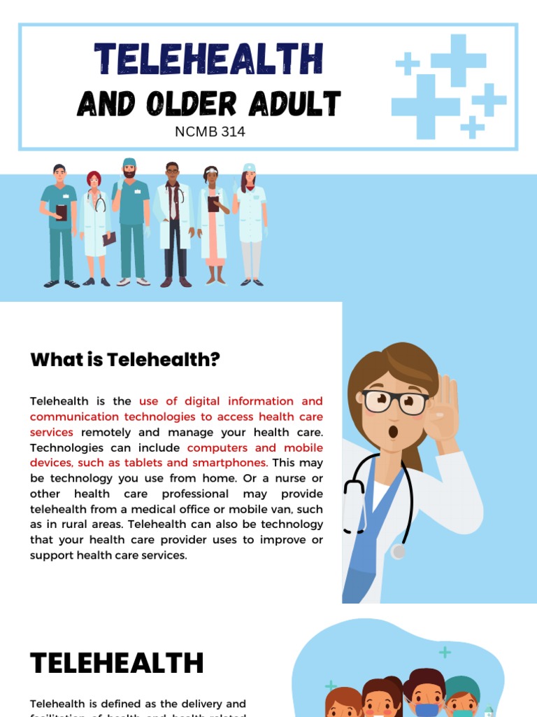 Telehealth Services for Older Adults | PDF | Health Care | Health Economics