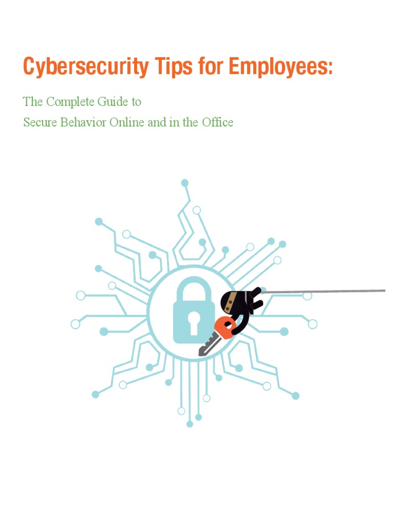Ebook Cybersecurity Tips For Employees | PDF | Security | Computer Security