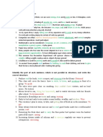 Exercise Parallel Structure