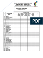 Data Peserta Porseni Paud Kemang