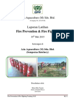 Fire Fighting - Hatchery - Training Report
