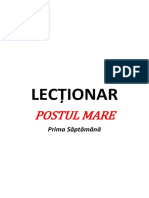 03 - Postul Mare - 1 - Prima Saptamana