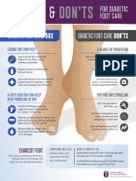 ACFAS Diabetic Foot Care Infographic