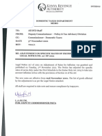 Adjustment on Specific Rates on Excise Duty Legal Notice No.217 of 2021