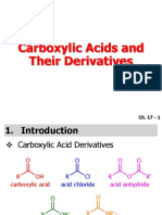 CHEM 253 - Carboxylic Acids and Derivatives - Lecture Set III
