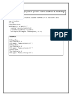 Menu Driven Sorting Program